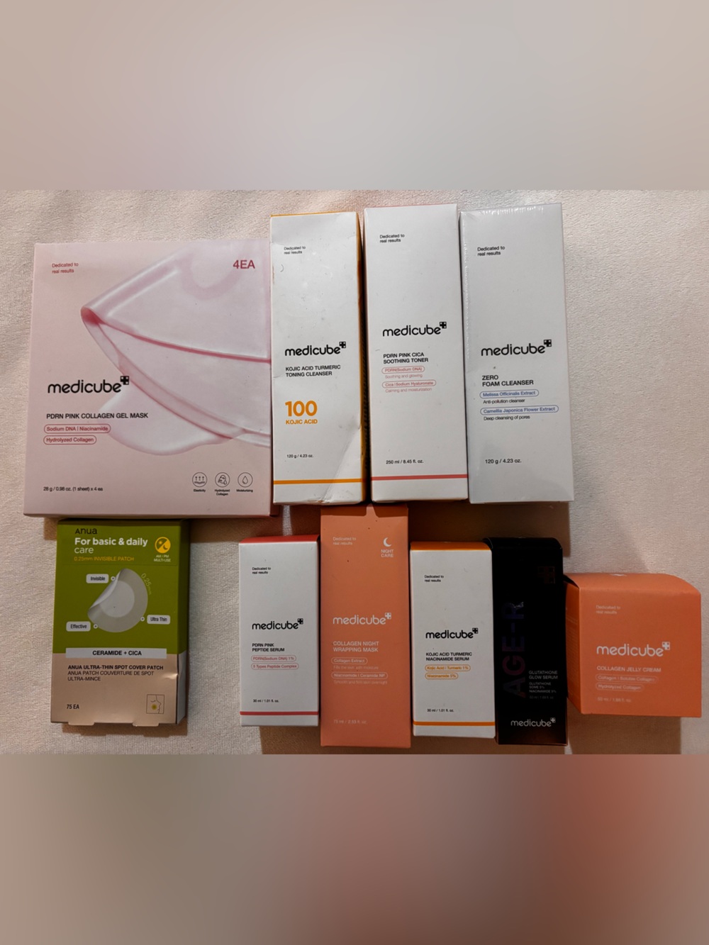 MEDICUBE SKINCARE 10PC LOT | BUNDLE DEAL! NEW!